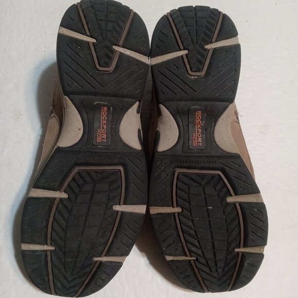 Rockport Men's XCS Leather Lace Up Walking Shoes 10M Brown/Black - Picture 8 of 8